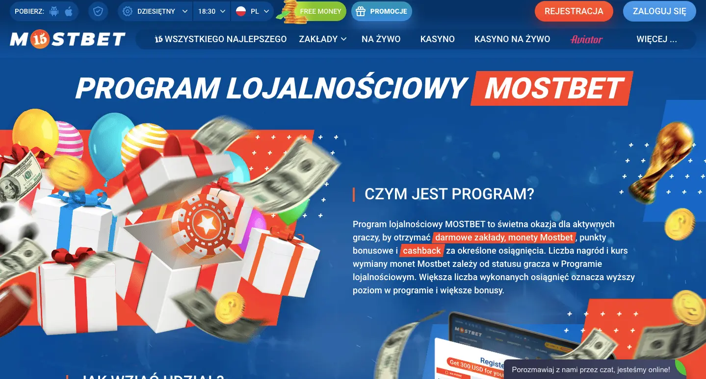 Program lojalnościowy mostbet