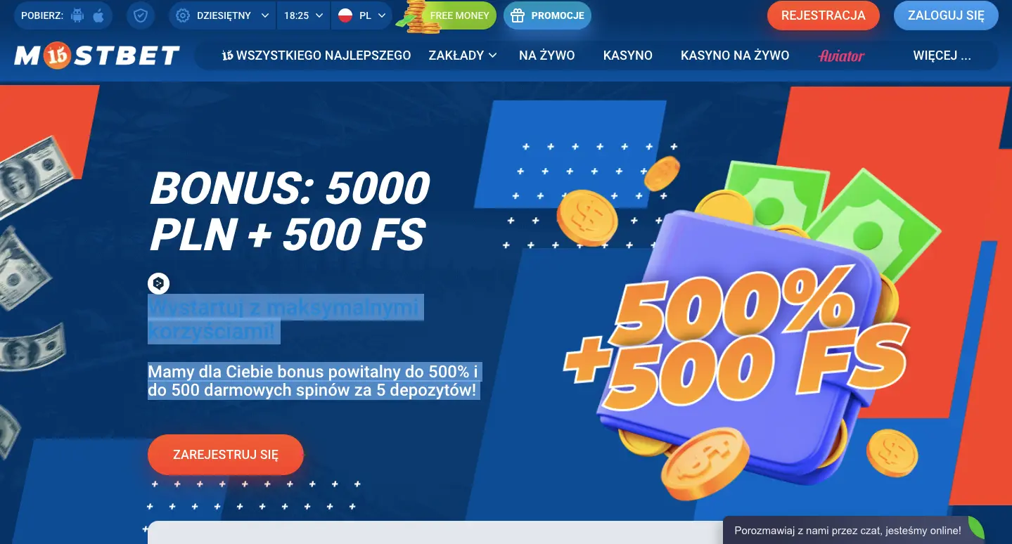 Bonus powitalny